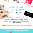 CAREER FAIR 2019 student flyer