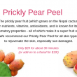 prickly pear peel info